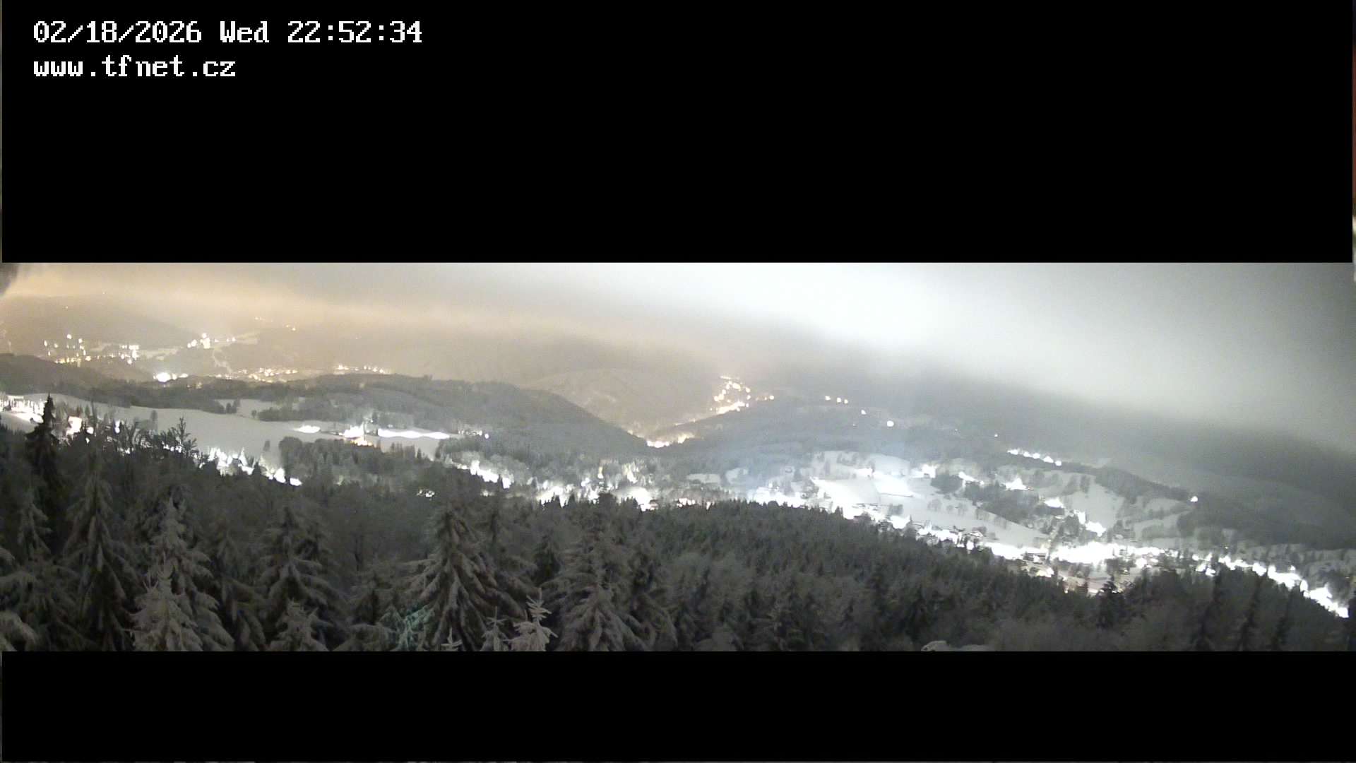 Kamera č. 2: Jizerské hory – aktuální snímek