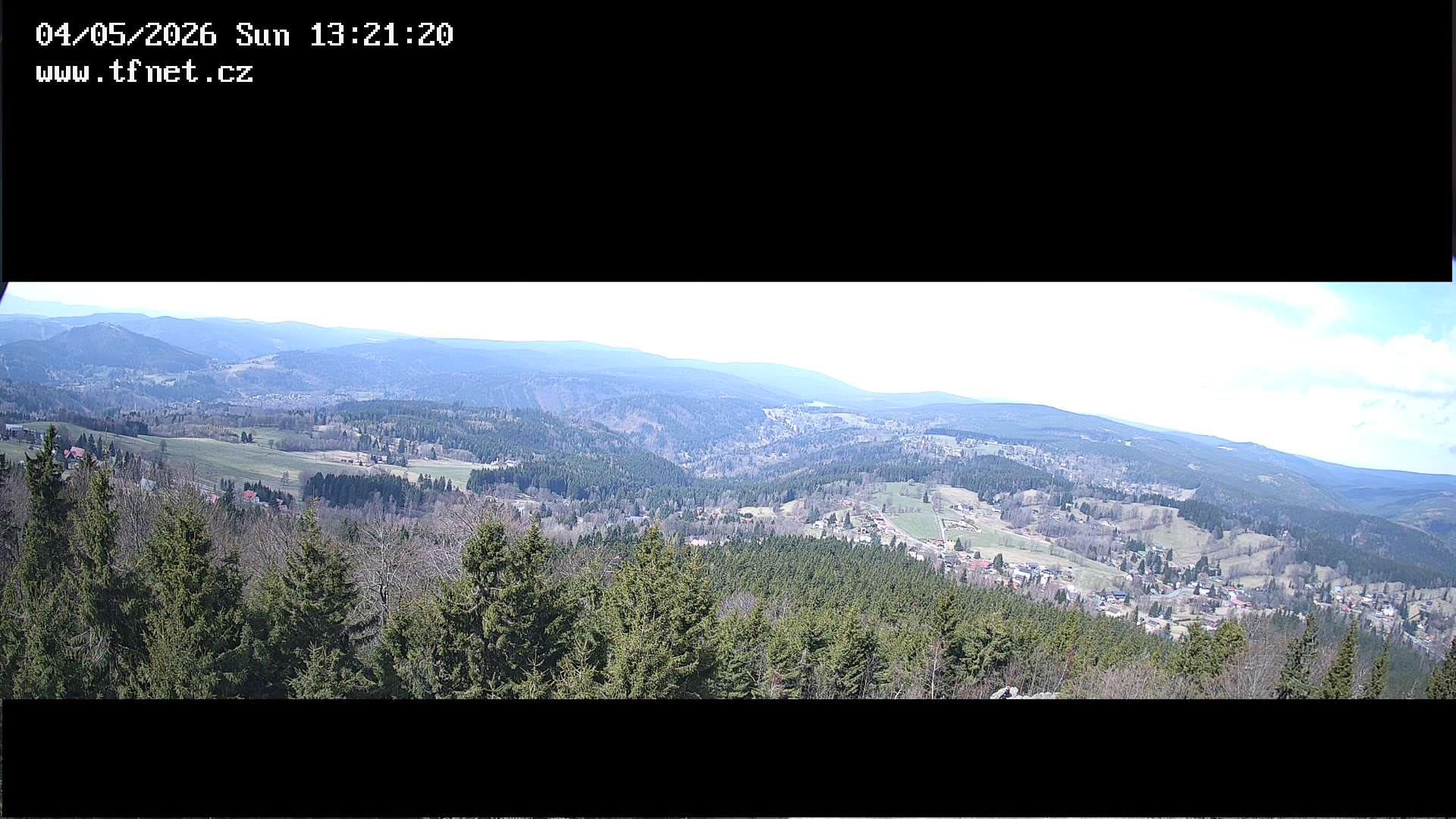 Kamera č. 2: Jizerské hory – aktuální snímek