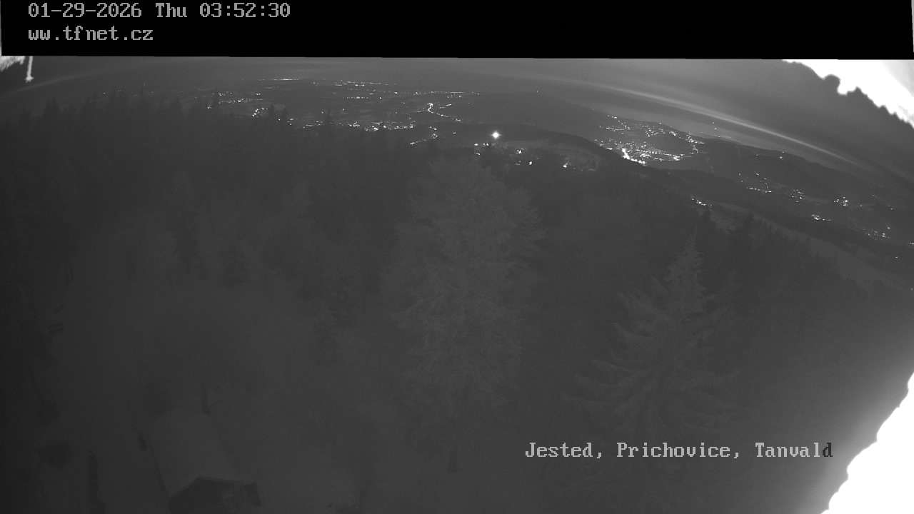 Webkamera - Kořenov - rozhledna Štěpánka