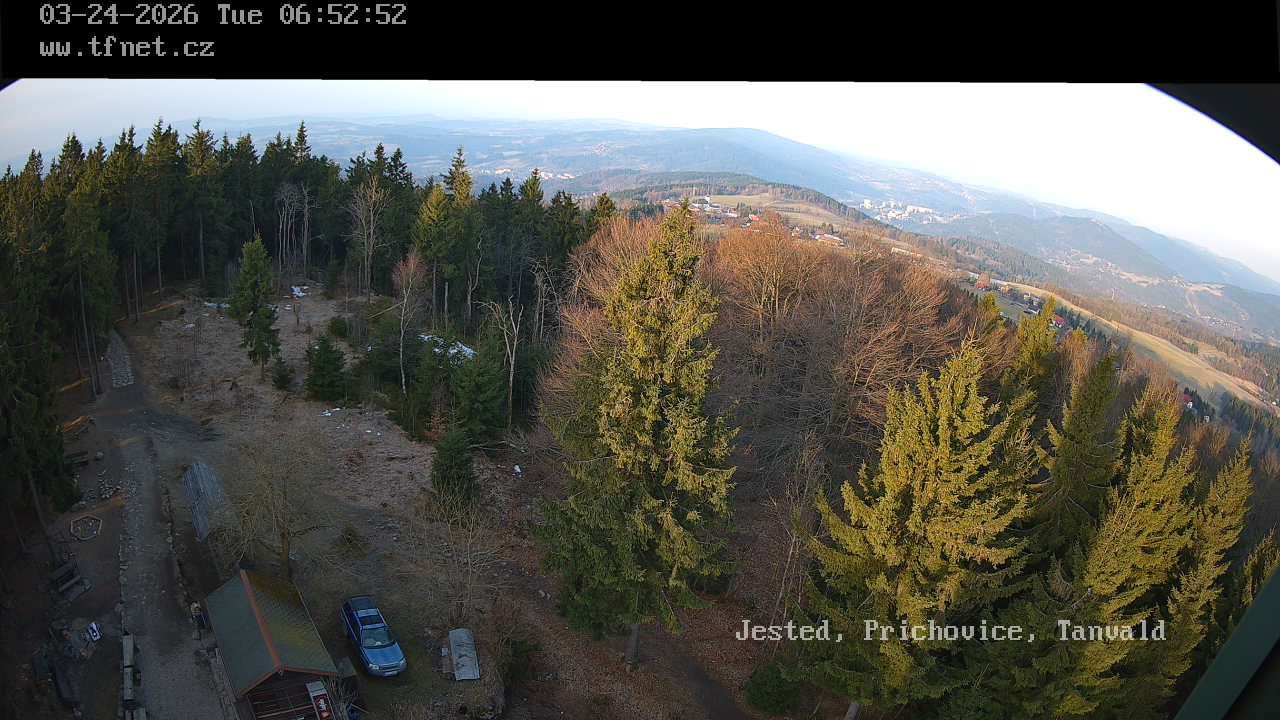 Webcam - Kořenov - Aussichtsturm Štěpánka