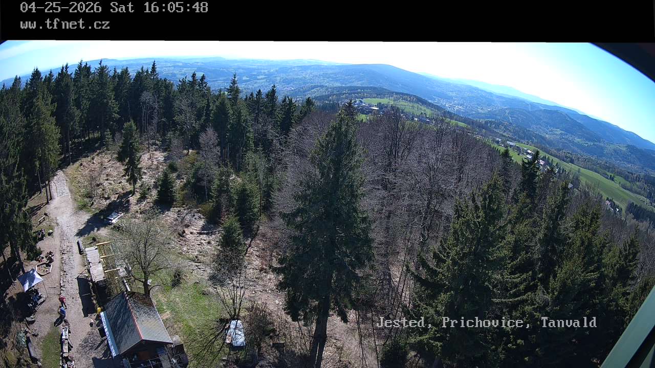 Webcam - Kořenov - view-tower Štěpánka
