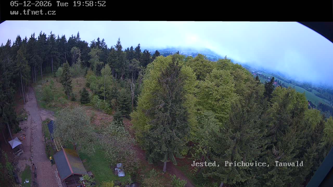 Webcam - Kořenov - Aussichtsturm Štěpánka