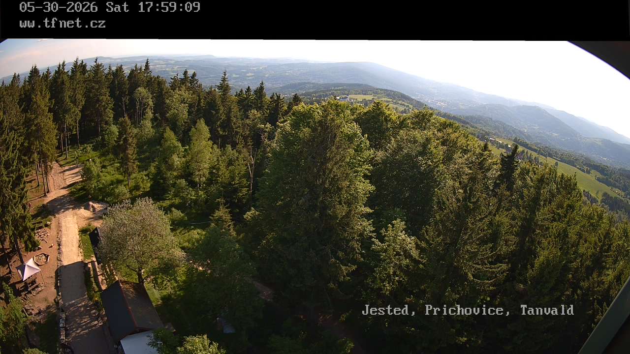 Webcam - Kořenov - view-tower Štěpánka