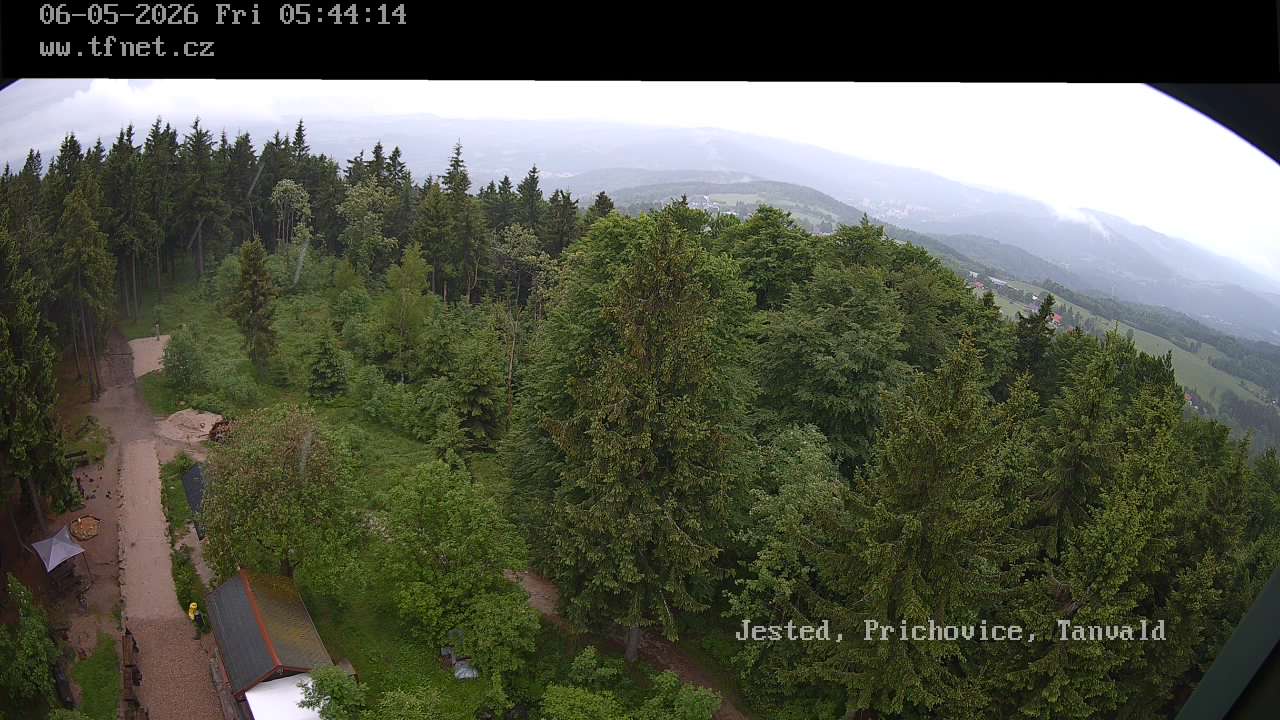Webcam - Kořenov - view-tower Štěpánka