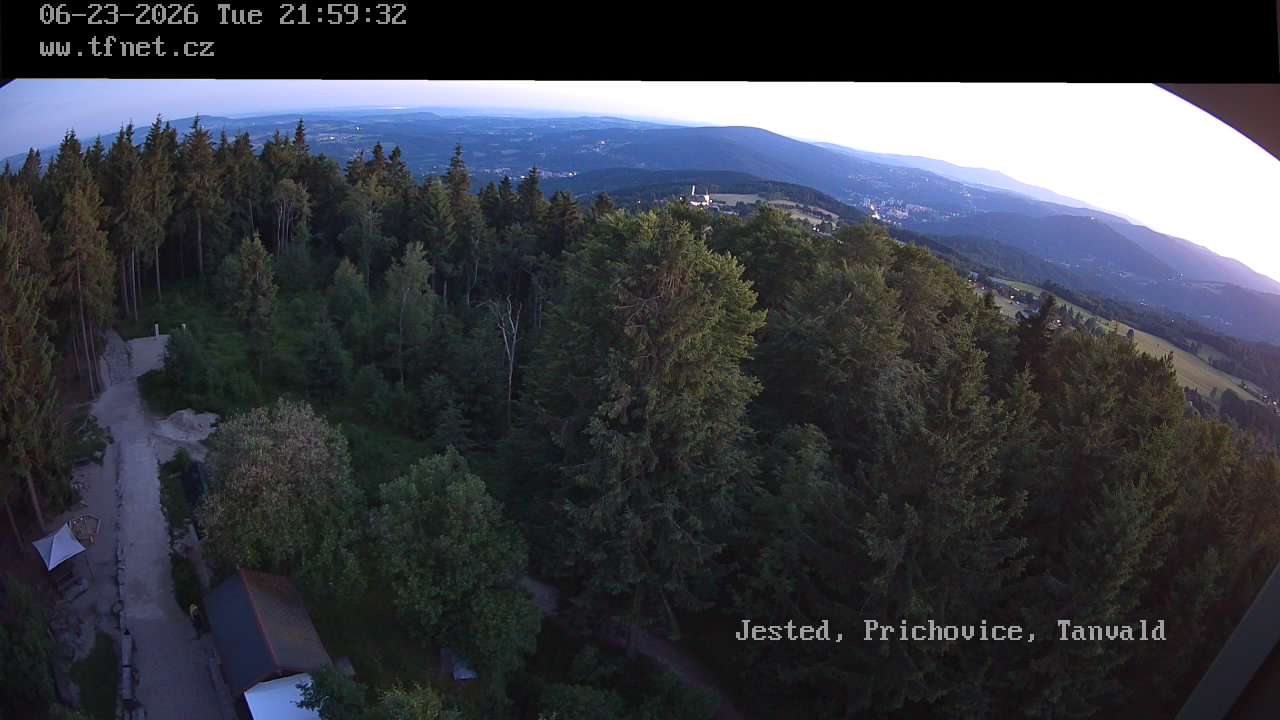 Webcam - Kořenov - view-tower Štěpánka