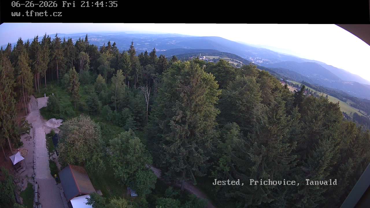 Webcam - Kořenov - Aussichtsturm Štěpánka