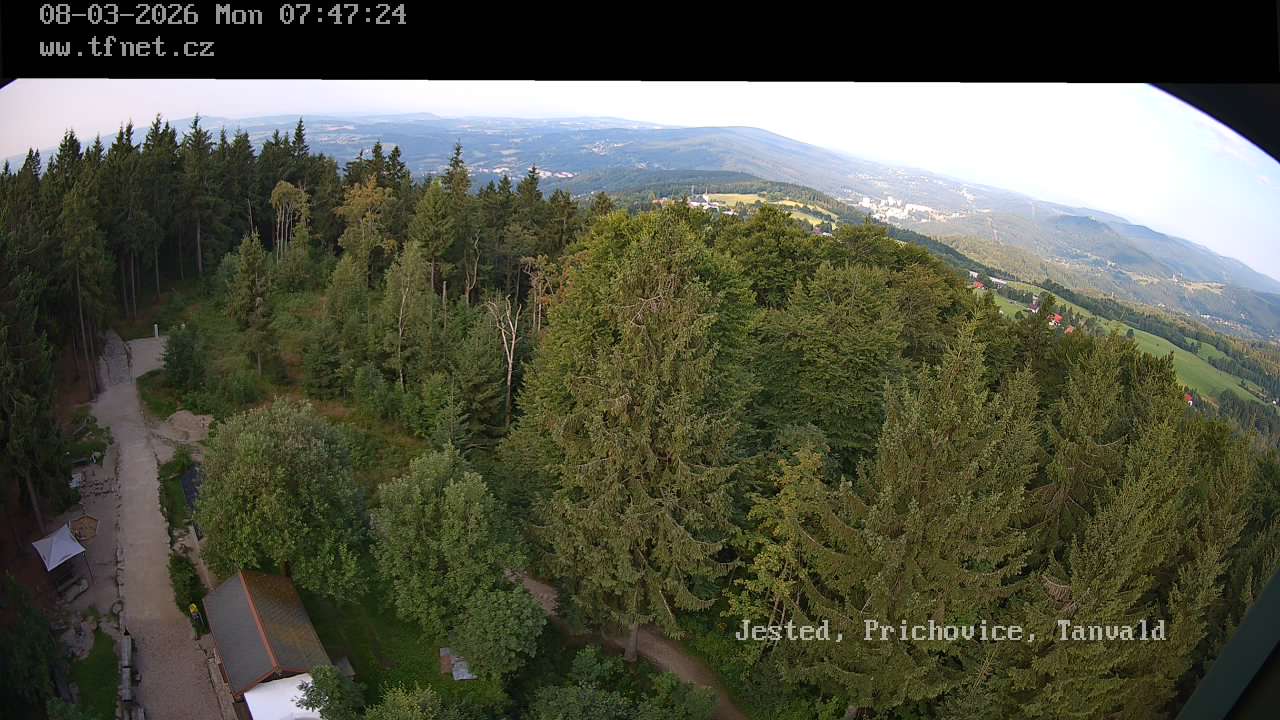 Webcam - Kořenov - view-tower Štěpánka