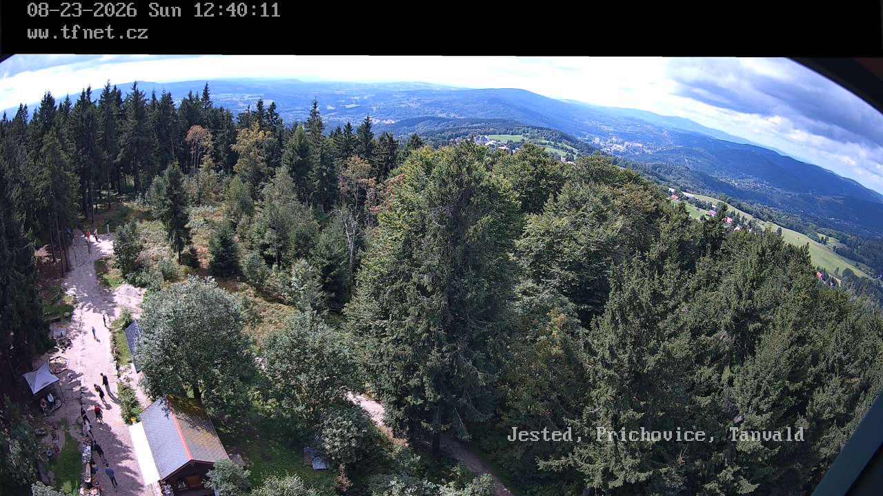 Webcam - Kořenov - view-tower Štěpánka