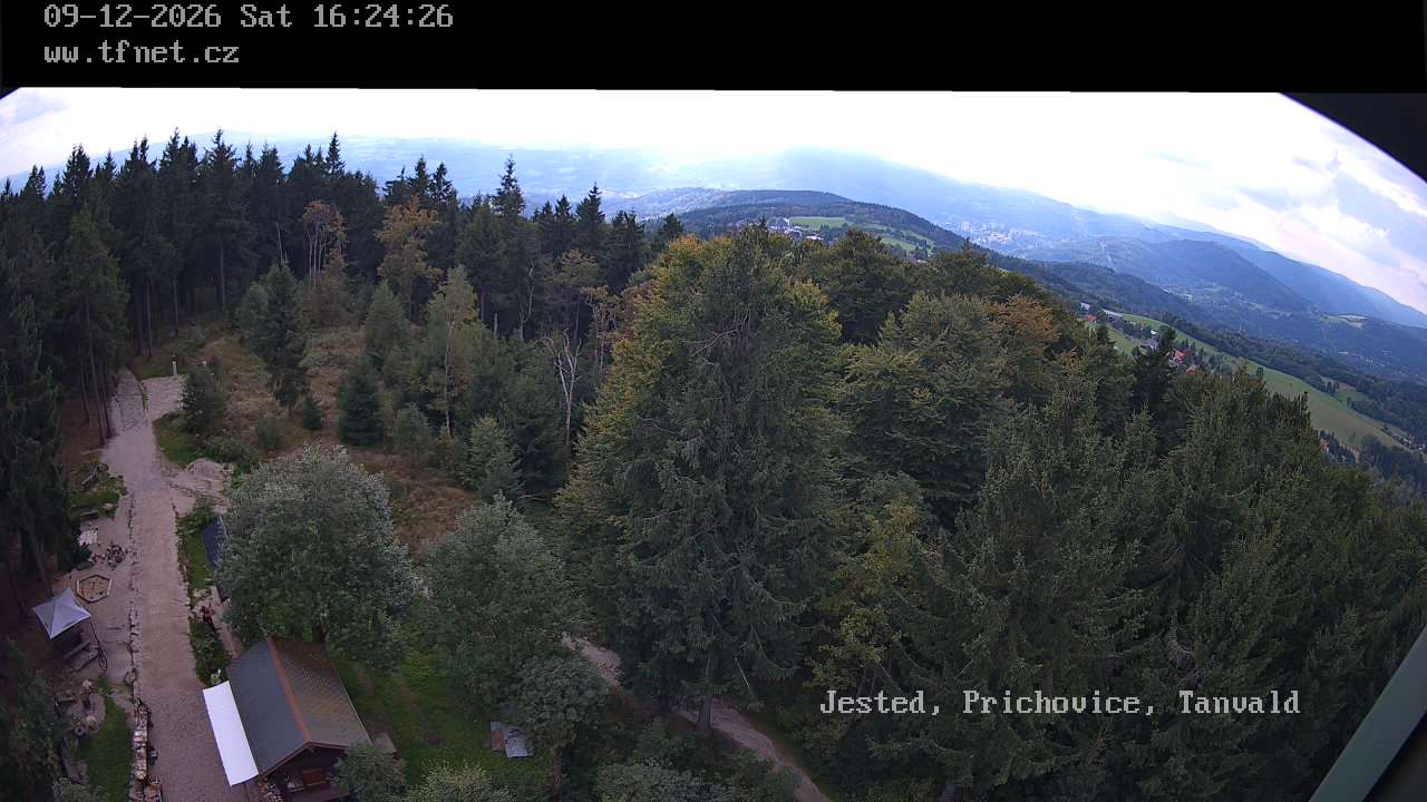 Webcam - Kořenov - view-tower Štěpánka