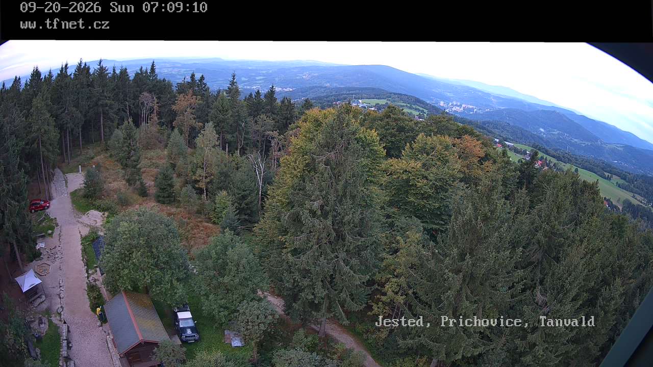 Webcam - Kořenov - Aussichtsturm Štěpánka